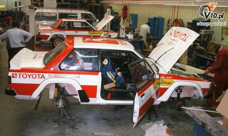Rajdowa historia Toyoty - lata 80.
