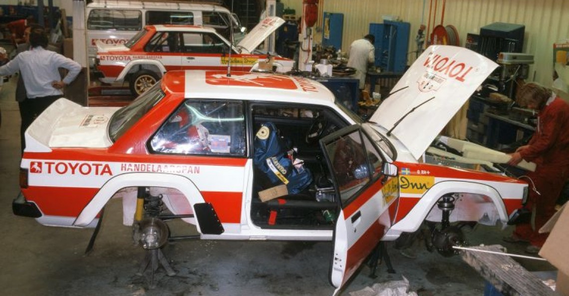 Rajdowa historia Toyoty - lata 80.