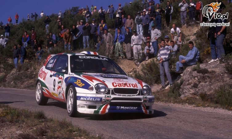 Rajdowa historia Toyoty - lata 90.
