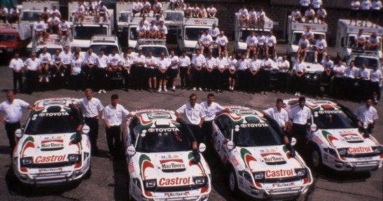 Rajdowa historia Toyoty - lata 90.