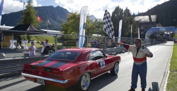 Klasykiem, ale na sportowo - onboard z Mercedesa 300 SL w Arosa...