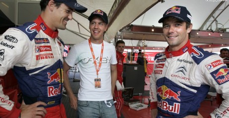 Sebastien Loeb Dani Sordo Sebastian Vettel