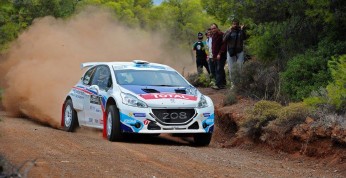 Rajd Akropolu: Kajto zdominował mokry OS1!