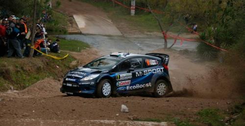 Elfyn Evans w sezonie 2014