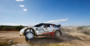 Marcos Ligato w domowej rundzie w Citroenie DS3 WRC
