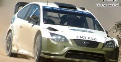Ford Focus WRC 2007 na testach