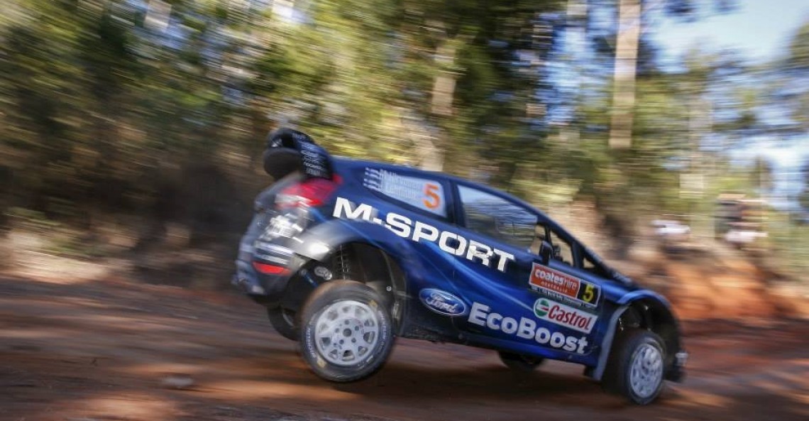 Mikko Hirvonen w sezonie 2014