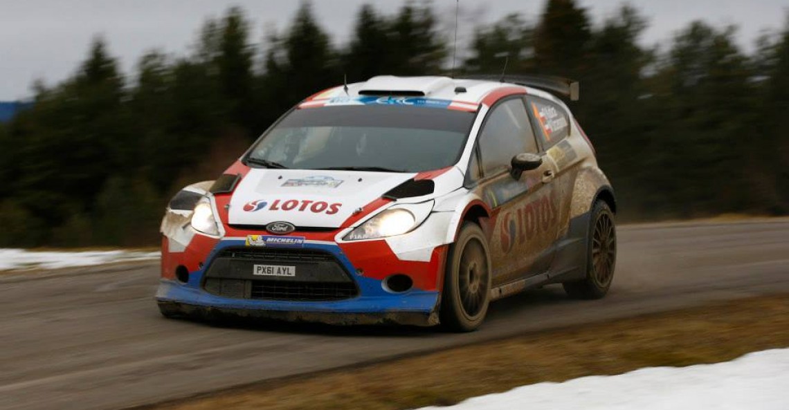 Robert Kubica w Rajdzie Janner 2014