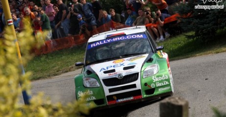 Jan Kopecky Skoda Fabia S2000 Rajd Barum