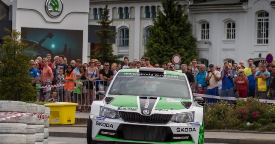 Skoda w Rajdzie Bohemia 2015