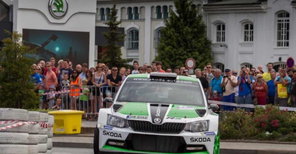 Skoda w Rajdzie Bohemia 2015