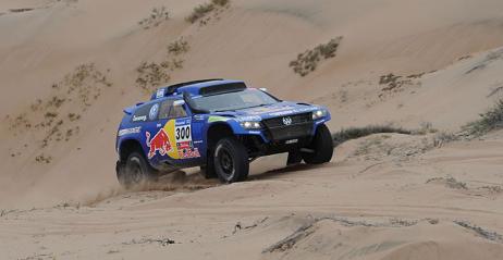 Rajd Dakar 2011, dzie 11: Atakama dla Sainza. askawiec znw na podium