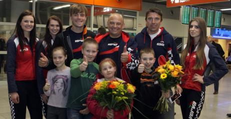 Czachor, Dąbrowski i Przygoński zakończyli Rajd Dakar 2011 przylotem do kraju