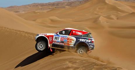Rajd Dakar 2011, dzień 10: Hołowczyc w tarapatach, al-Attiyah przejmuje prowadzenie