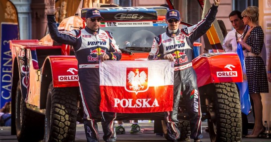 Adam Małysz i Rafał Marton w Rajdzie Dakar 2015