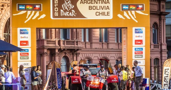 Adam Małysz i Rafał Marton w Rajdzie Dakar 2015