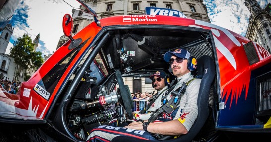 Adam Małysz i Rafał Marton w Rajdzie Dakar 2015