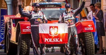 Przed Rajdem Dakar: Małysz i Marton myślami z Jackiem Czachorem