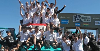 Rajd Dakar 2016 - 13. etap - ciężarówki: Dariusz Rodewald...