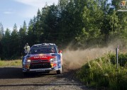 Sebastien Loeb Citroen C4 WRC Rajd Finlandii
