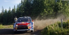 Sebastien Loeb Citroen C4 WRC Rajd Finlandii