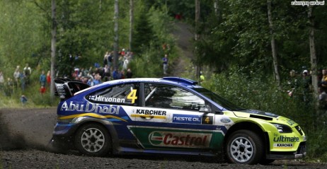 Mikko Hirvonen i Focus 07 WRC z nowym motywem