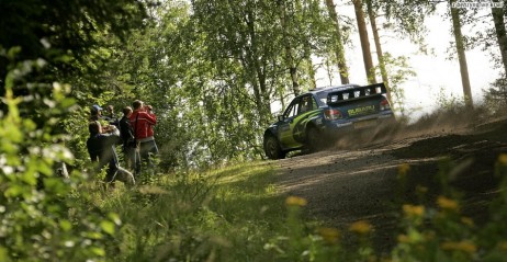 Petter Solberg by� za�amany prowadzeniem swojego auta