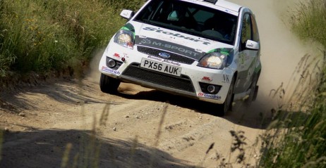 Barry Clark na trasie Rajdu Polski