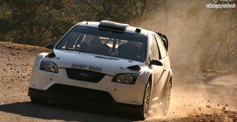 Latvala dachował na testach