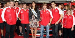 Miss Francji kibicowa�a ekipie Citroena