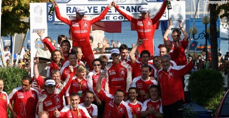 Citroen �wi�tuje sukces na mecie