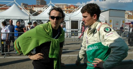 Robert Kubica i Jan Kopecky