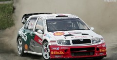 Jan Kopecky od lat wozi na Fabi WRC logo Shella