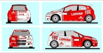 Punto S2000 w barwach FIAT - RUFA Rally Team