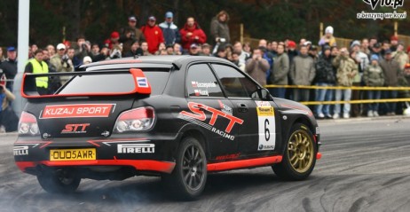 W 2006 r. Kuzaj przywiózł na Prazsky Rallysprint mocne Subaru
