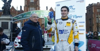 Marijan Griebel dostał Colin McRae ERC Flat Out Trophy za Rajd...