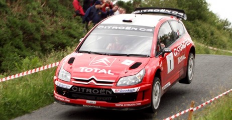 Sebastien Loeb na trasie Donegal Rally