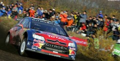 Citroen C4 WRC z nr 1 miał sporo problemów z utrzymaniem się na trasie Citroen C4 WRC z nr 1 miał sporo problemów z utrzymaniem się na trasie