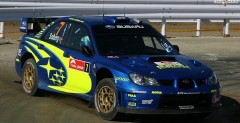 Petter Solberg na trasie dzisiejszej pr�by