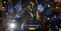 Kibice zgotowali gor�ce powitanie dla Subaru