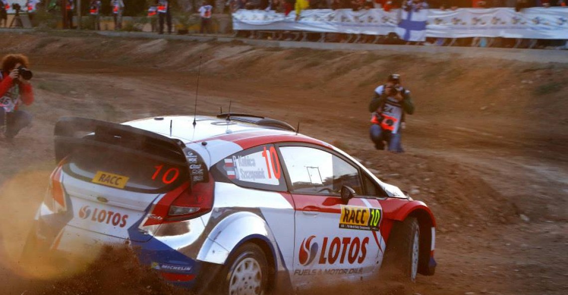 Robert Kubica w Rajdzie Hiszpanii 2014