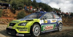Mikko Hirvonen Ford Focus WRC Rajd Katalonii