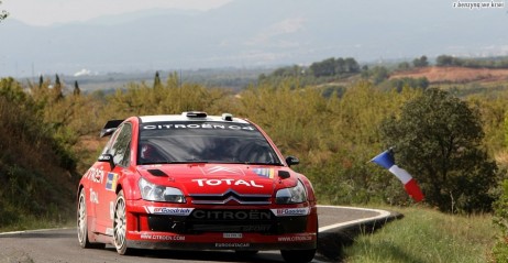 Sebastien Loeb Citroen C4 WRC Rajd Katalonii