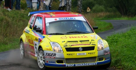 Micha Kociuszko doskonale zna samochd Suzuki Swift S1600