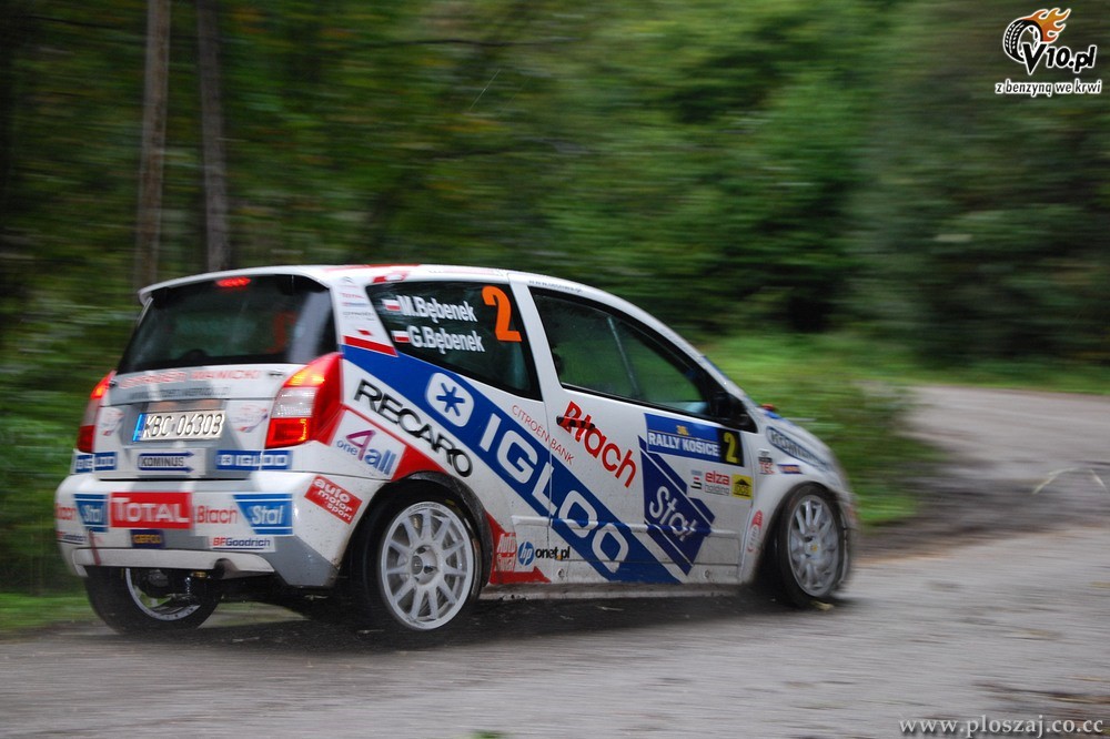 Rajd Koszyc 2010 - 1 dzie