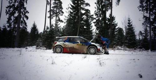 Bryan Bouffier w Rajdzie Liepaja 2014