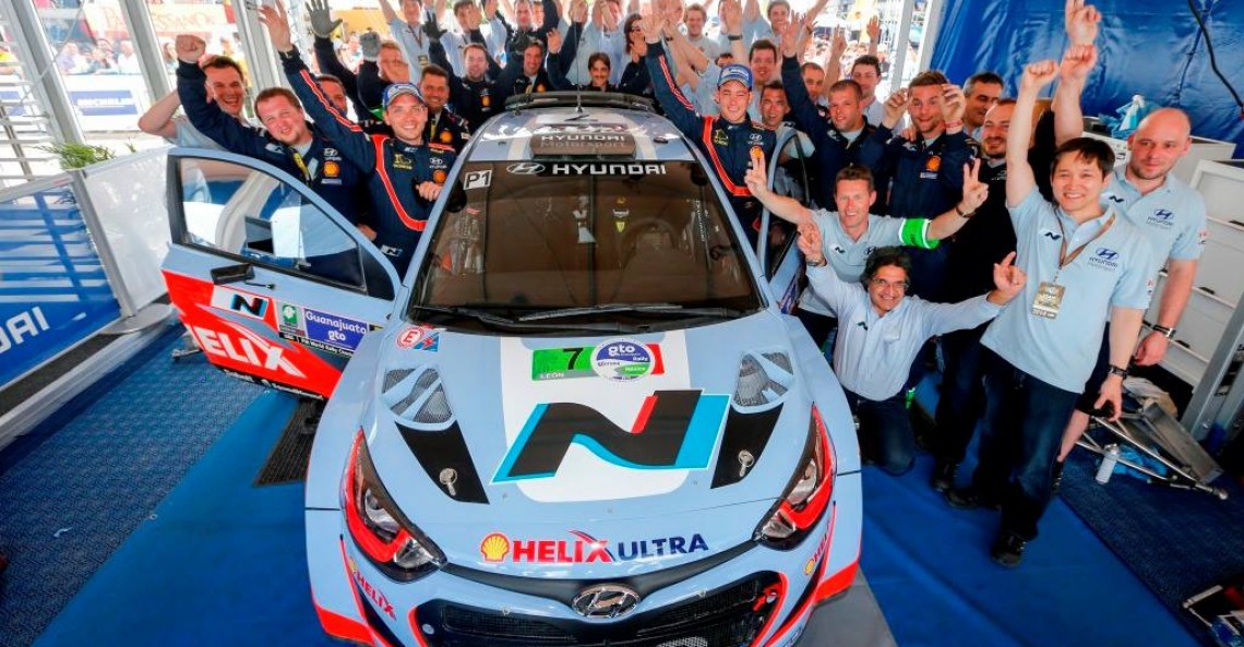 Hyundai w Rajdzie Meksyku 2014