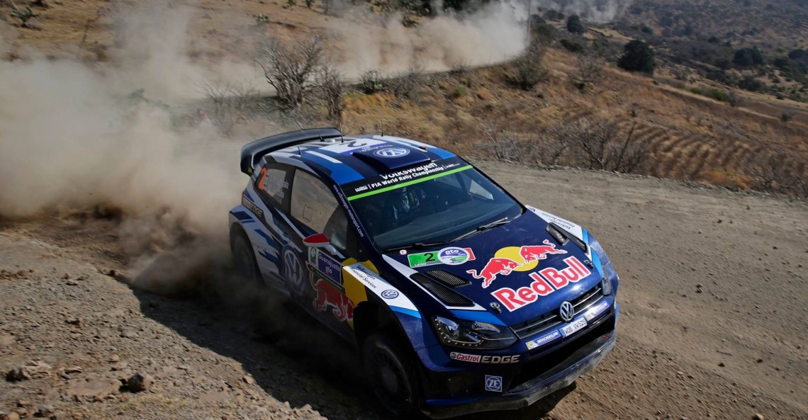 Jari-Matti Latvala w Rajdzie Meksyku 2015