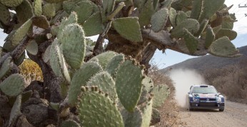 Rajd Meksyku: Kubica czwarty na początek dnia, Tanak już wypadł