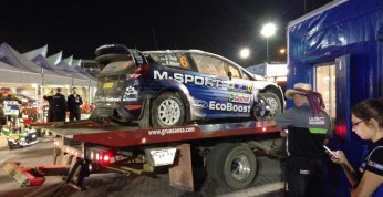 Tanak wraca po wodowaniu! M-Sport odbudował Fiestę. Zobacz...